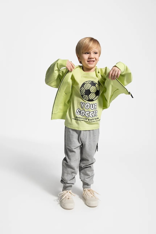 Coccodrillo tricou de bumbac pentru copii WC5143204MBK