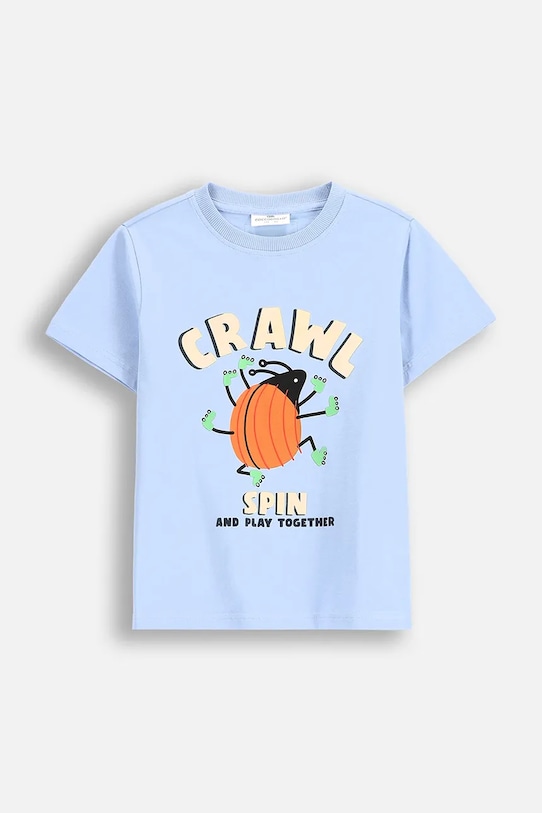 Coccodrillo tricou copii WC5143202SBK albastru SS25