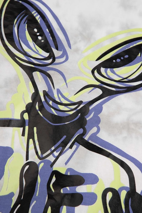 Coccodrillo tricou de bumbac pentru copii alb WC5143201CBJ