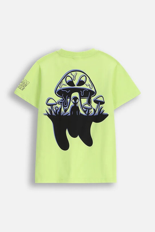 Coccodrillo tricou de bumbac pentru copii WC5143202CBJ verde SS25