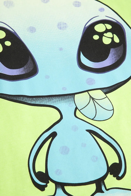 Coccodrillo tricou de bumbac pentru copii verde WC5143203CBK