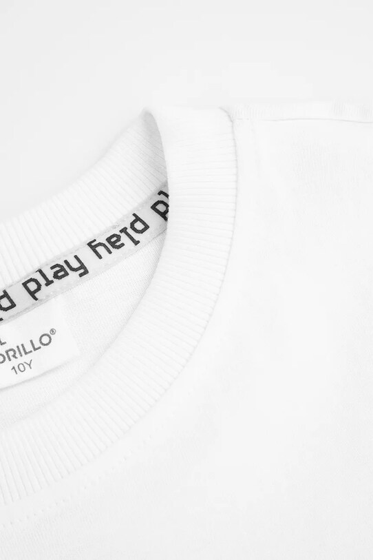 Băieți Coccodrillo tricou de bumbac pentru copii WC5143204GBJ alb