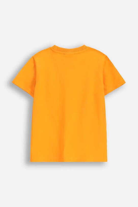 Chłopiec Coccodrillo t-shirt bawełniany dziecięcy WC5143203GBK pomarańczowy