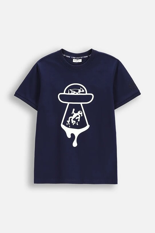 Coccodrillo tricou bumbac bleumarin WC5143203CBJ
