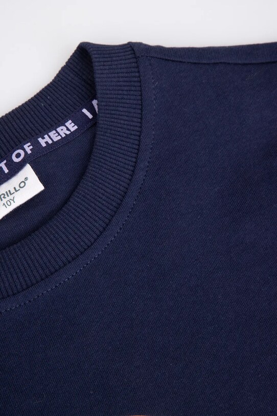 Băieți Coccodrillo tricou WC5143203CBJ bleumarin
