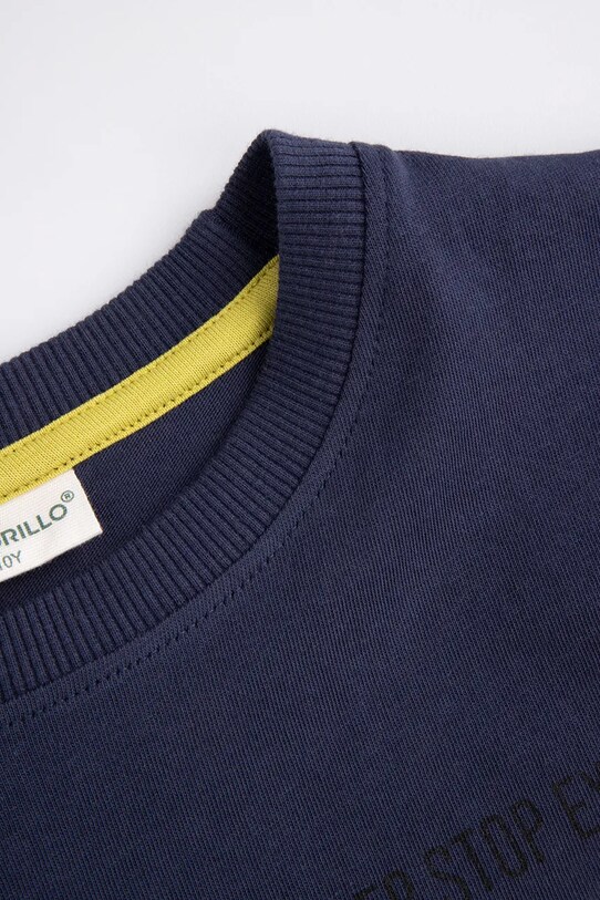 Băieți Coccodrillo tricou de bumbac pentru copii WC5143204VBB bleumarin