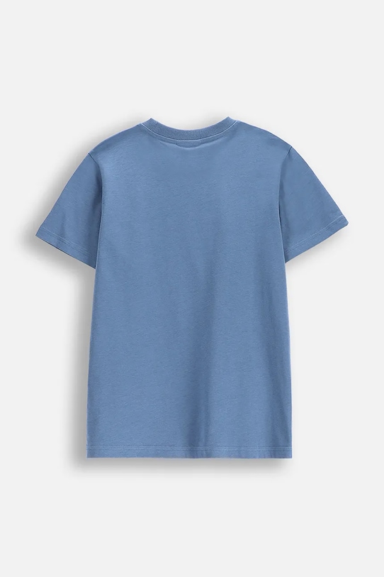 Coccodrillo tricou de bumbac pentru copii WC5143202VBC albastru SS25