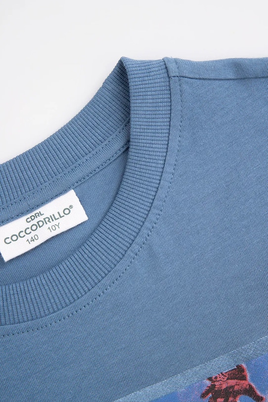 Băieți Coccodrillo tricou de bumbac pentru copii WC5143202VBC albastru