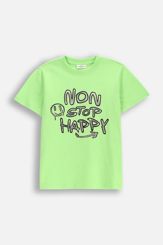 Coccodrillo tricou de bumbac pentru copii print verde WC5143211VBC