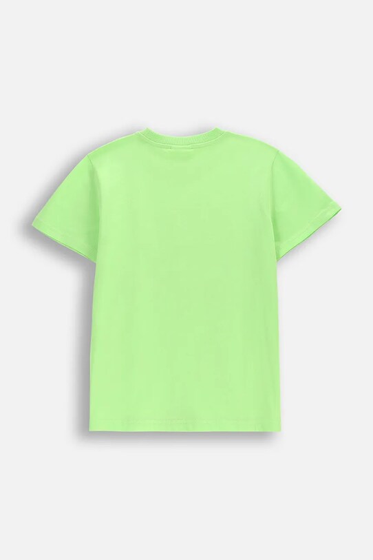 Coccodrillo tricou de bumbac pentru copii WC5143211VBC verde SS25