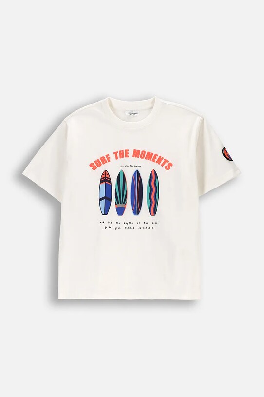 Coccodrillo pamut póló pamut bézs WC5143202HBJ