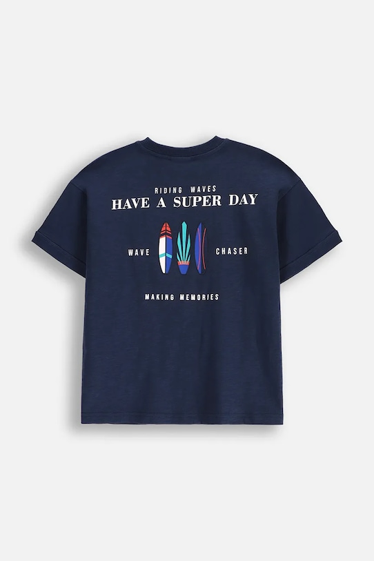 Μπλουζάκι Coccodrillo WC5143203HBJ σκούρο μπλε SS25