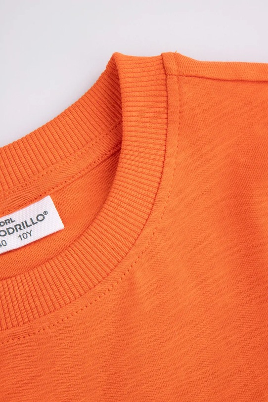 Băieți Coccodrillo tricou din bumbac WC5143301HBJ portocaliu