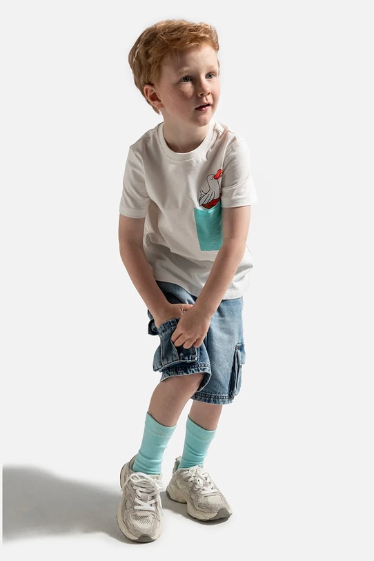 Coccodrillo gyerek pamut póló WC5143201HBK