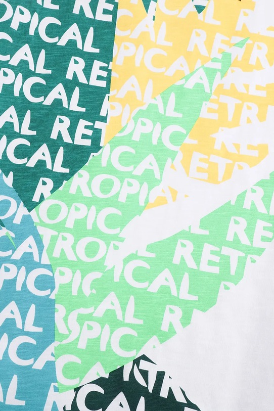 Coccodrillo tricou din bumbac alb WC5143301TBJ