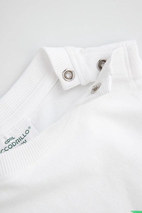 Băieți Coccodrillo tricou WC5143301TBN alb
