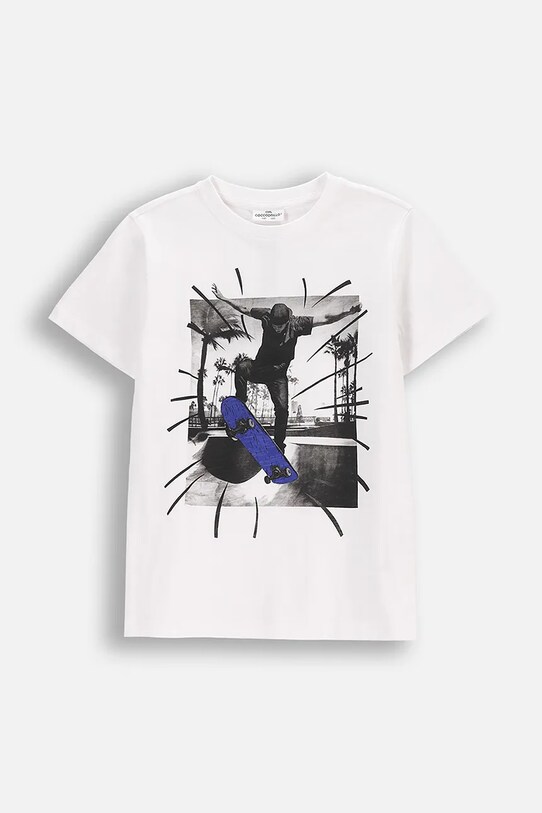 Coccodrillo pamut póló pamut fehér WC5143207IBJ