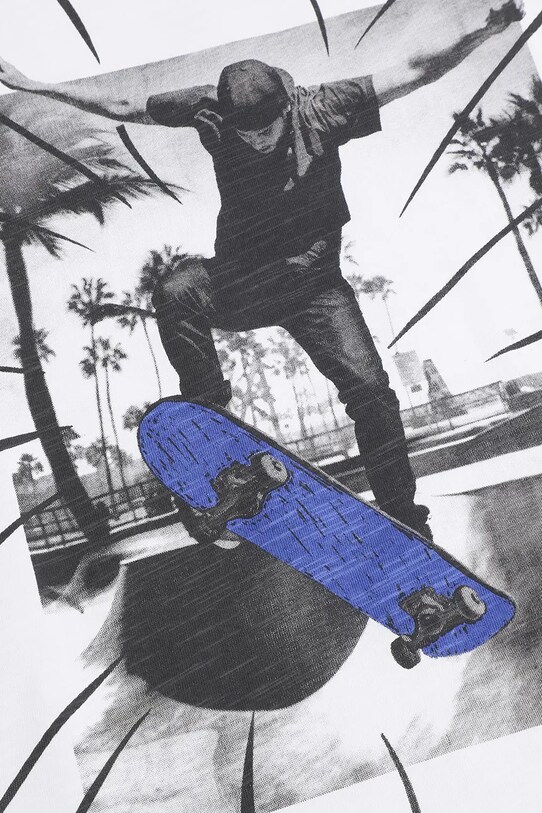 Coccodrillo pamut póló fehér WC5143207IBJ