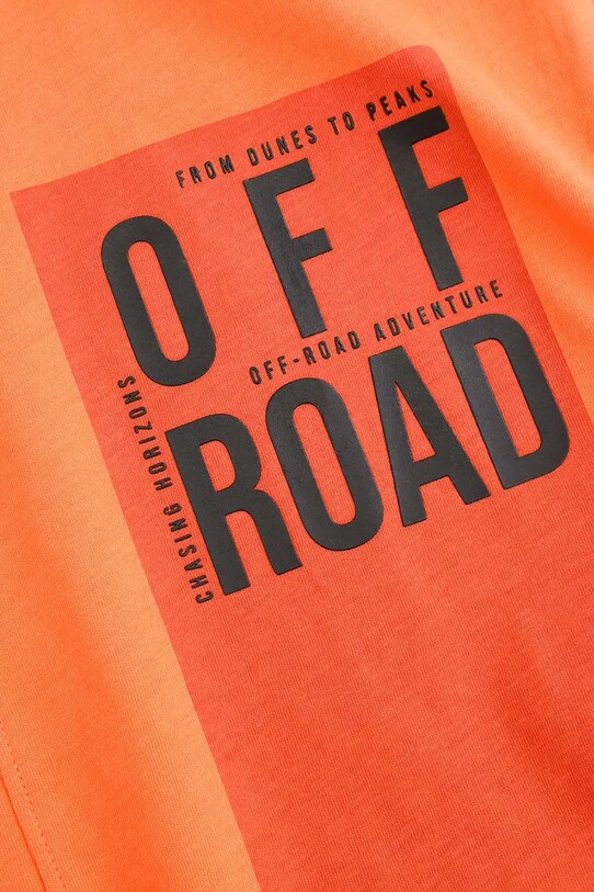 Coccodrillo pamut póló WC5143204WBJ narancssárga