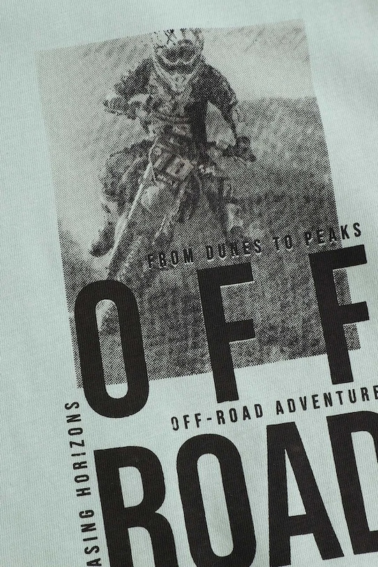 Μπλουζάκι Coccodrillo τιρκουάζ WC5143207WBJ