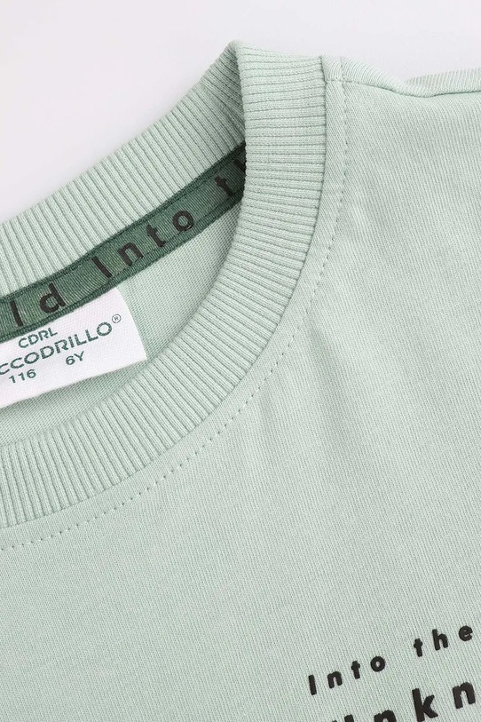 Αγορίστικα Μπλουζάκι Coccodrillo WC5143202WBK τιρκουάζ