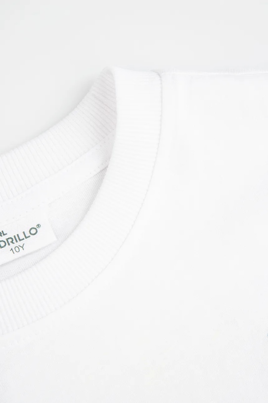 Băieți Coccodrillo tricou de bumbac pentru copii WC5143202VBD alb