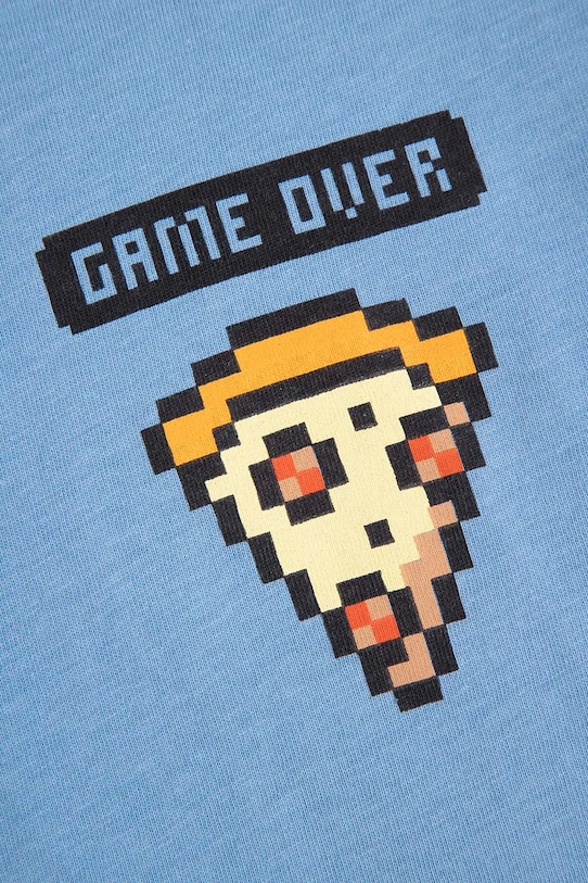 Coccodrillo tricou de bumbac pentru copii albastru WC5143205VBD