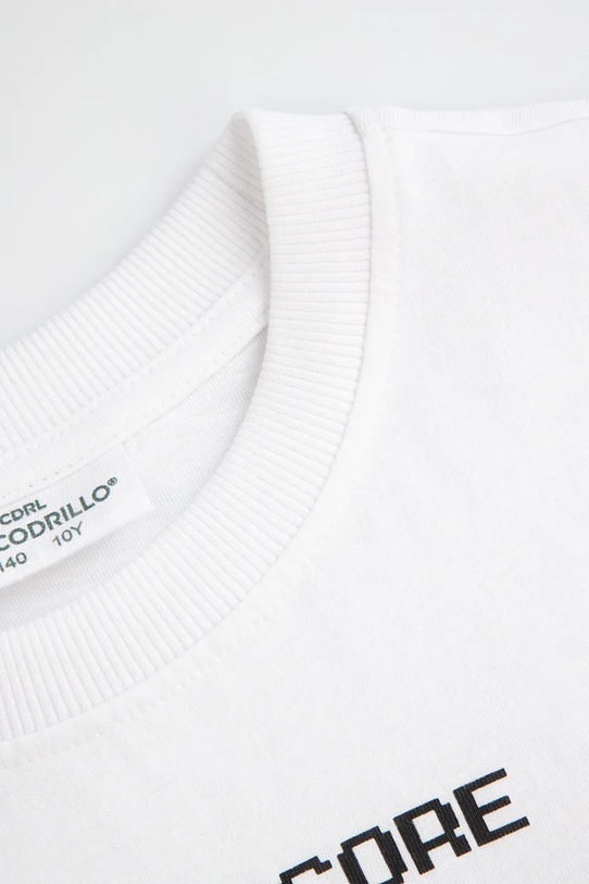 Băieți Coccodrillo tricou WC5143206VBD alb