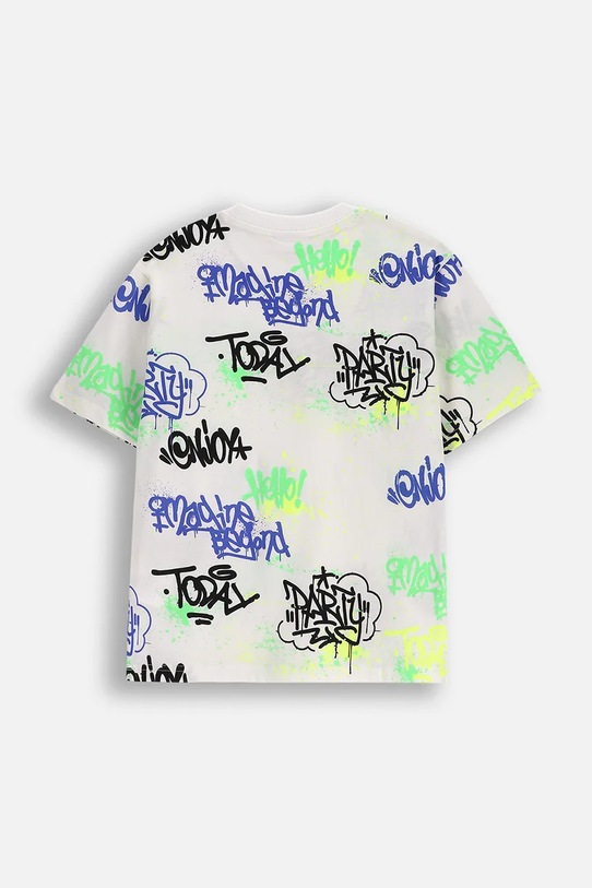 Coccodrillo tricou de bumbac pentru copii WC5143215VBD bej SS25