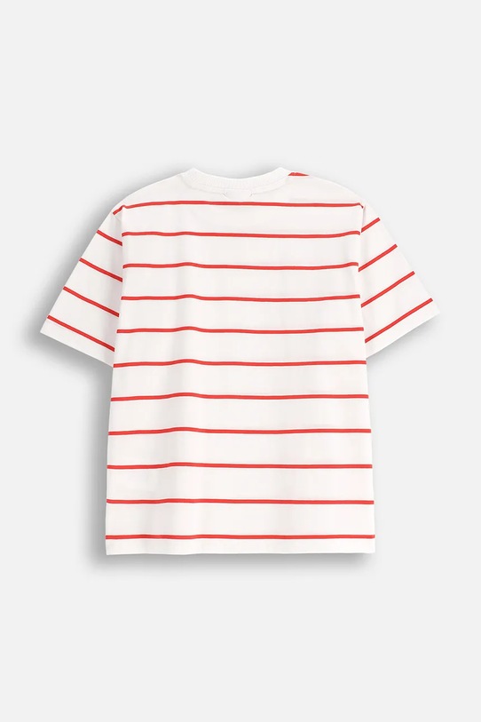 Dětské bavlněné tričko Coccodrillo WC5143218VBD červená SS25