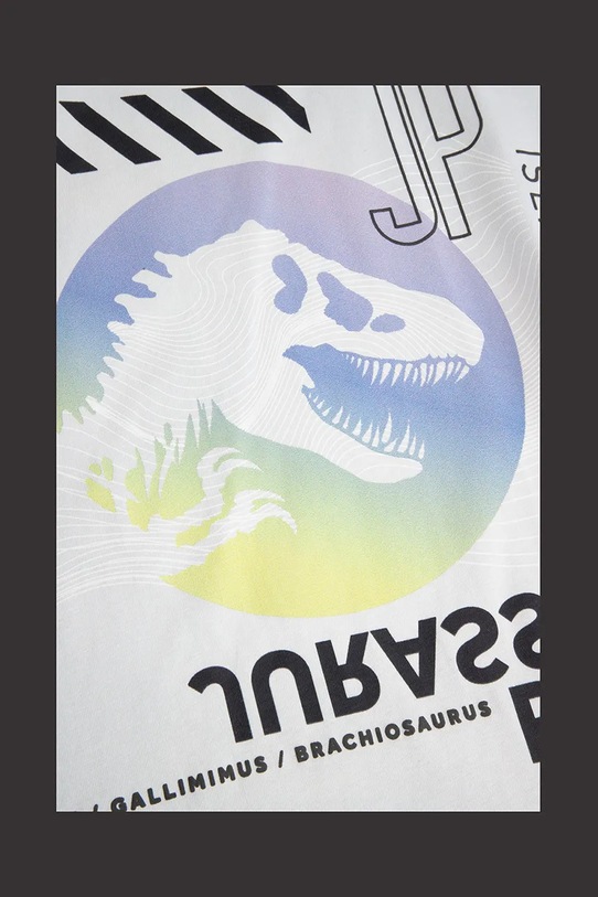 Coccodrillo tricou de bumbac pentru copii gri WC5143219LBD