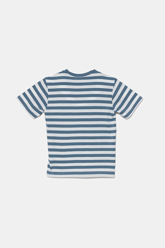 United Colors of Benetton tricou de bumbac pentru copii 3FHXG10HR.P.Seasonal albastru SS25