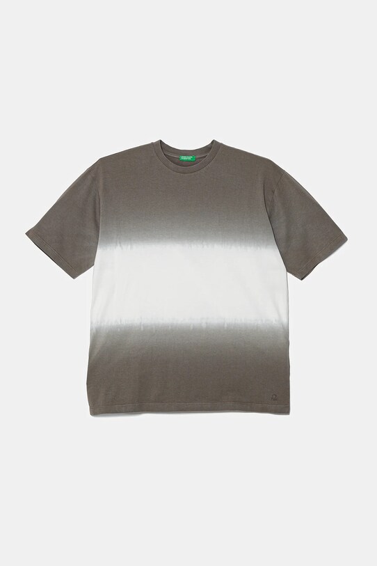 Дитяча бавовняна футболка United Colors of Benetton бавовна сірий 3NPDC10OL.G.Seasonal