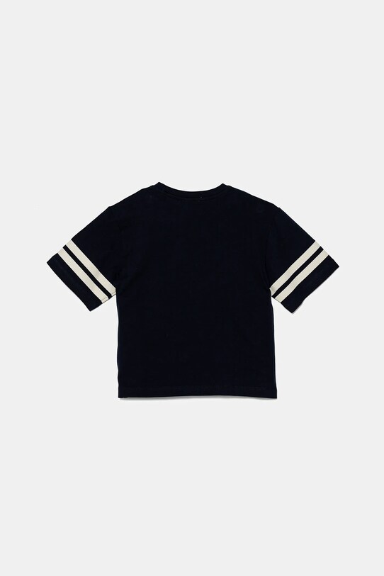United Colors of Benetton tricou de bumbac pentru copii 3I1XG10IM.P.Seasonal bleumarin SS25