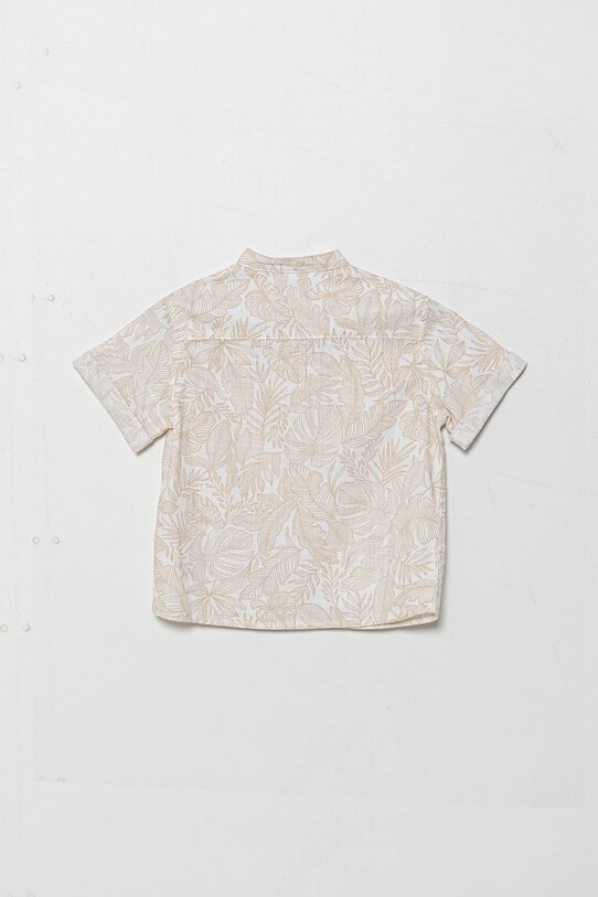 United Colors of Benetton t-shirt bawełniany dziecięcy 5OUGGQ02G.P.Seasonal beżowy SS25