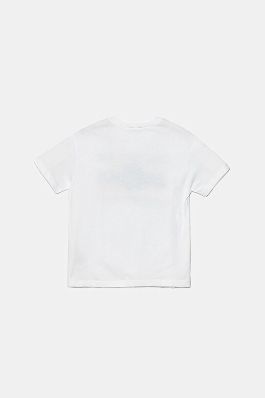 United Colors of Benetton t-shirt bawełniany dziecięcy 3JERC10PE.G.Seasonal biały SS25