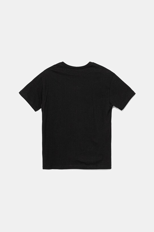 Detské bavlnené tričko United Colors of Benetton 3JERC10PE.G.Seasonal čierna SS25
