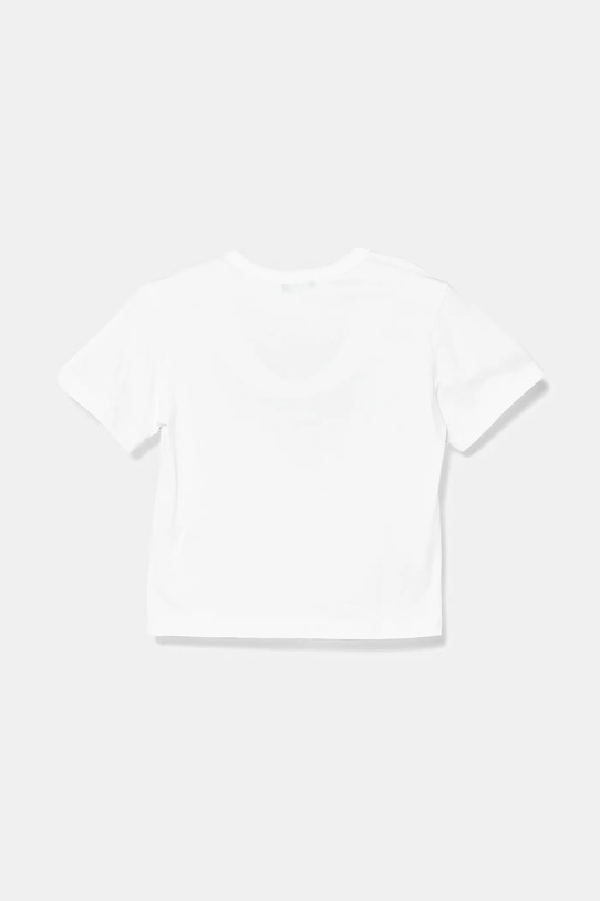 United Colors of Benetton tricou de bumbac pentru copii 3JERG10JQ.P.Seasonal alb SS25