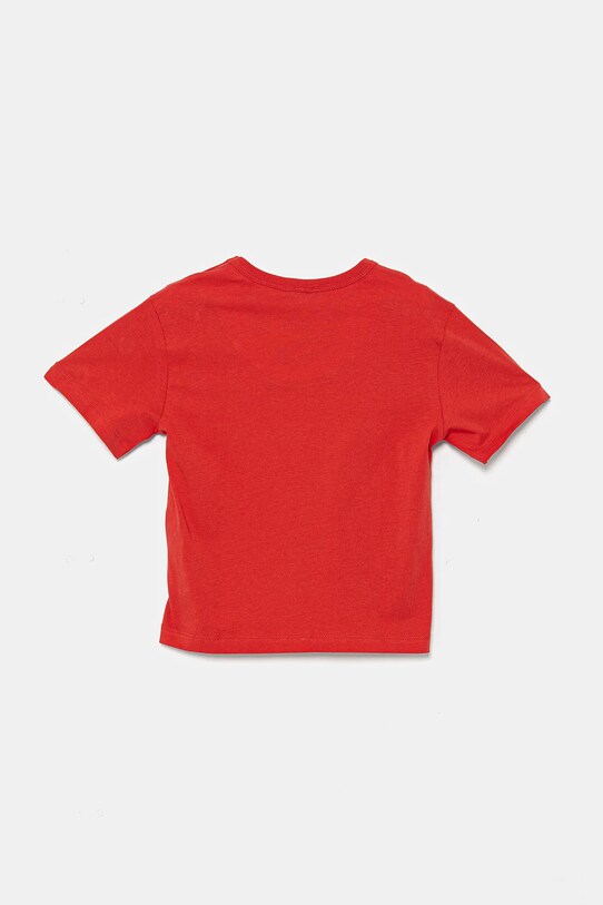 Otroška bombažna kratka majica United Colors of Benetton 3JERG10JQ.P.Seasonal rdeča SS25
