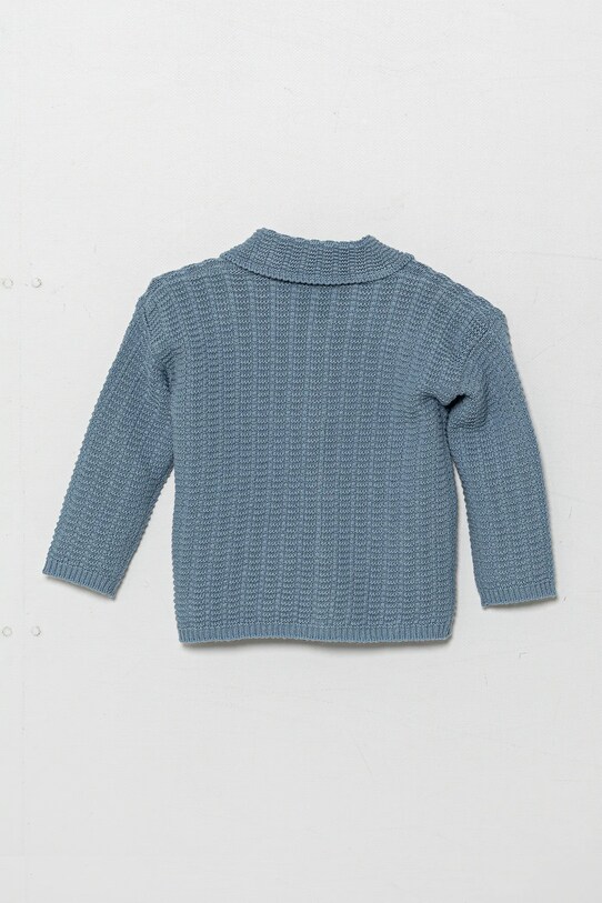 United Colors of Benetton kardigan dziecięcy 1236A5011.W.Seasonal niebieski SS25