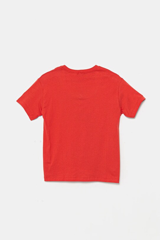 Chłopiec United Colors of Benetton t-shirt bawełniany dziecięcy 3I1XC10OO.G.Seasonal czerwony