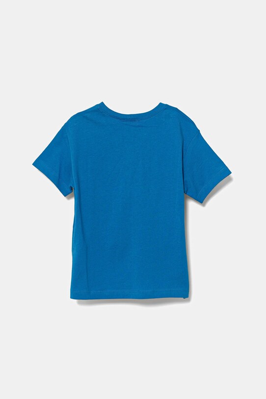 United Colors of Benetton gyerek pamut póló 3I1XC10OO.G.Seasonal kék SS25
