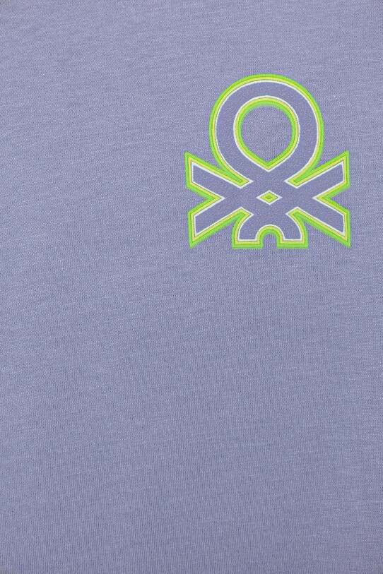 Băieți United Colors of Benetton tricou de bumbac pentru copii 3I1XG10JO.P.Seasonal violet