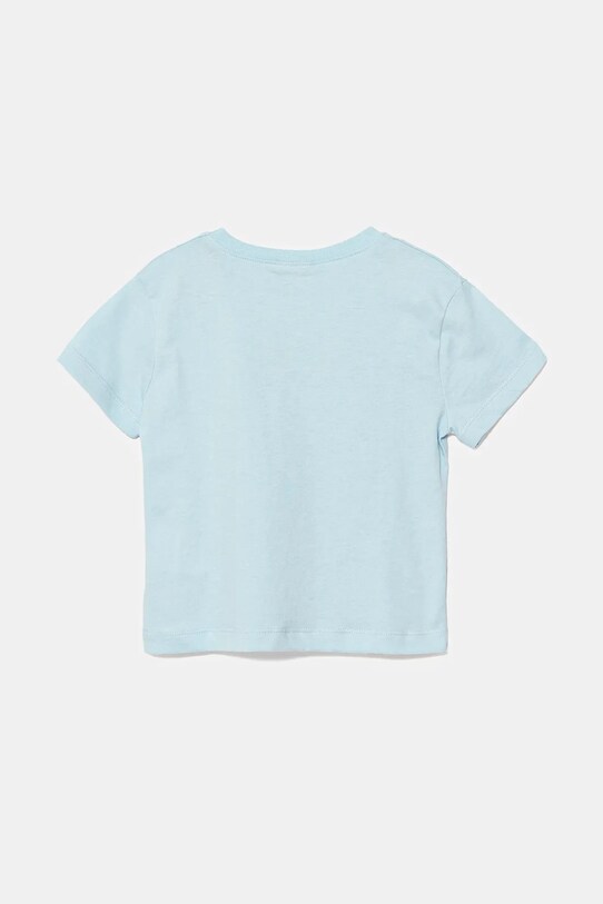 United Colors of Benetton tricou de bumbac pentru copii 3I1XG10JO.P.Seasonal albastru SS25