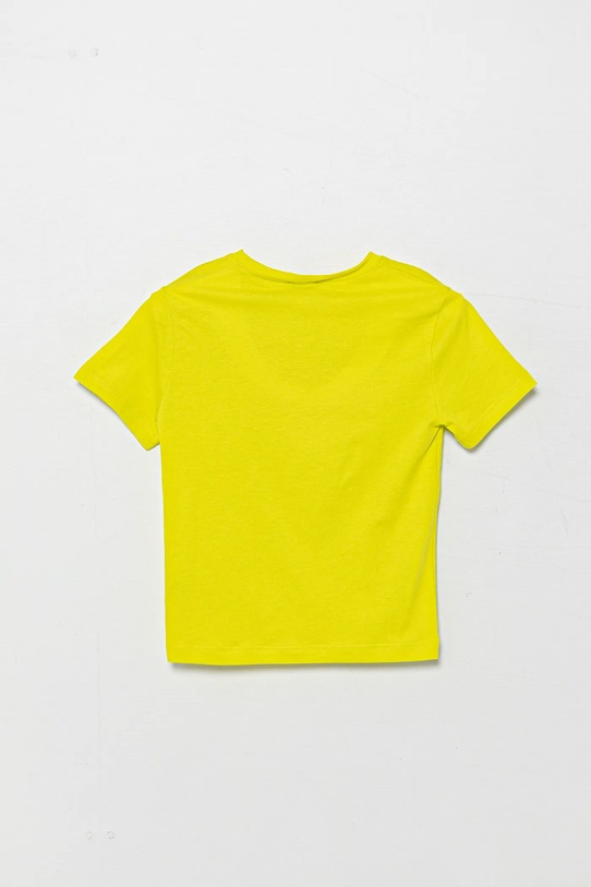 Dečki Otroška bombažna kratka majica United Colors of Benetton 3I1XG10JO.P.Seasonal rumena