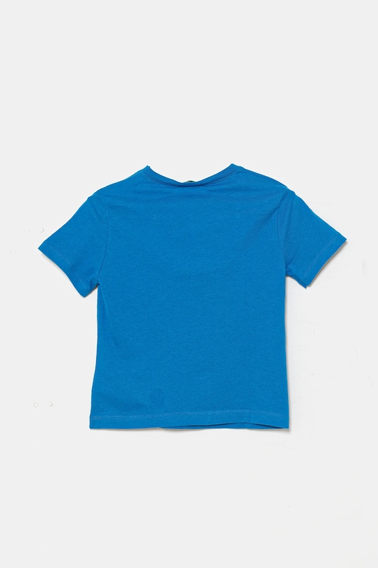 Αγορίστικα Παιδικό βαμβακερό μπλουζάκι United Colors of Benetton 3I1XG10JO.P.Seasonal μπλε