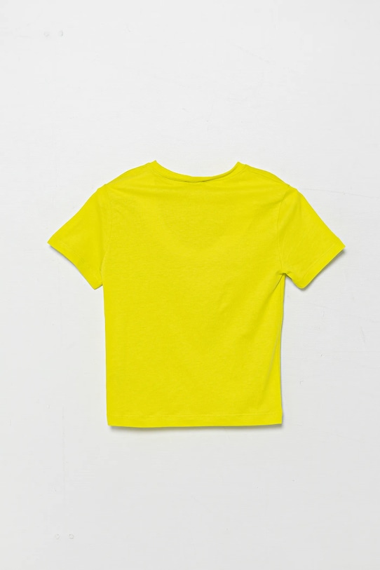 Băieți United Colors of Benetton tricou de bumbac pentru copii 3I1XG10JO.P.Seasonal verde