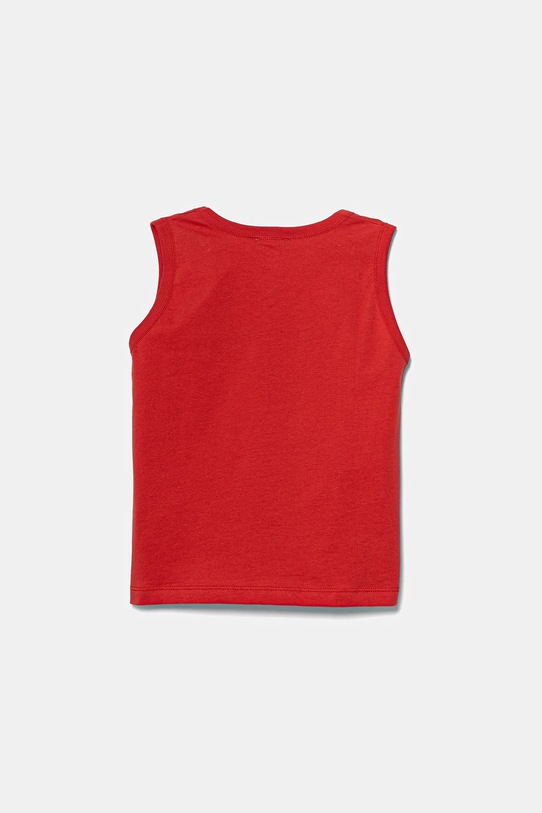 Детская хлопковая футболка United Colors of Benetton 3I1XGH013.P.Seasonal красный SS25