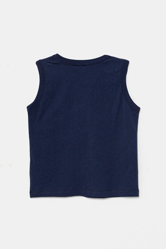 Băieți United Colors of Benetton tricou de bumbac pentru copii 3I1XGH013.P.Seasonal bleumarin
