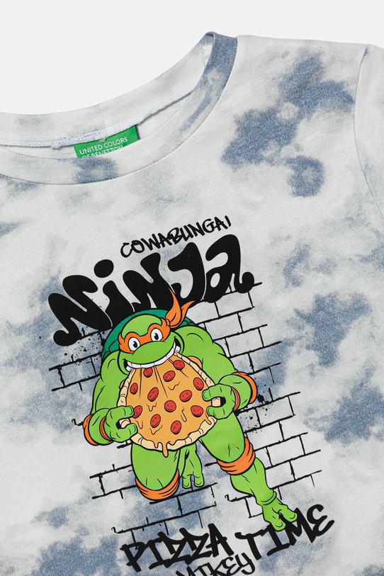 CHLAPEC Dětské bavlněné tričko United Colors of Benetton 3ORKG10JD.P.Seasonal vícebarevná